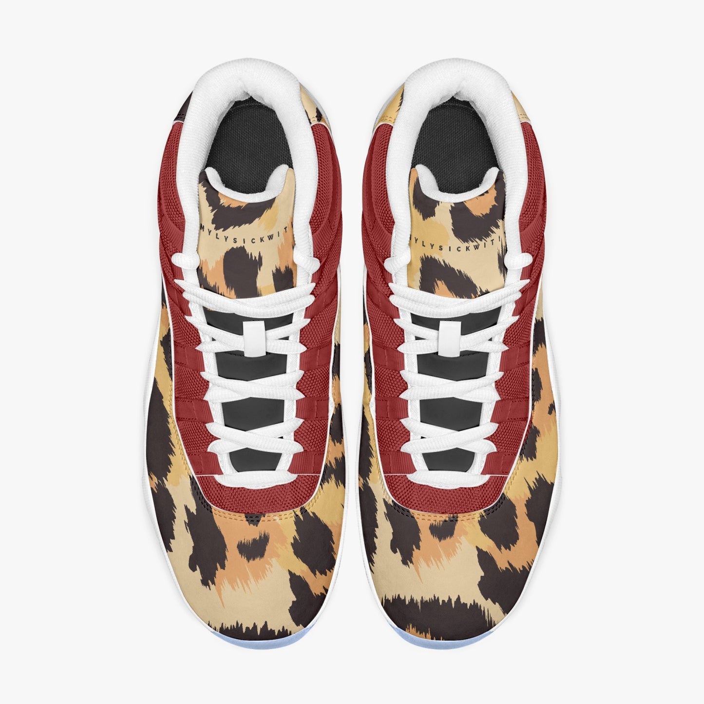 Smyly Sickwitit Basketball Sneakers -Blue Sole
