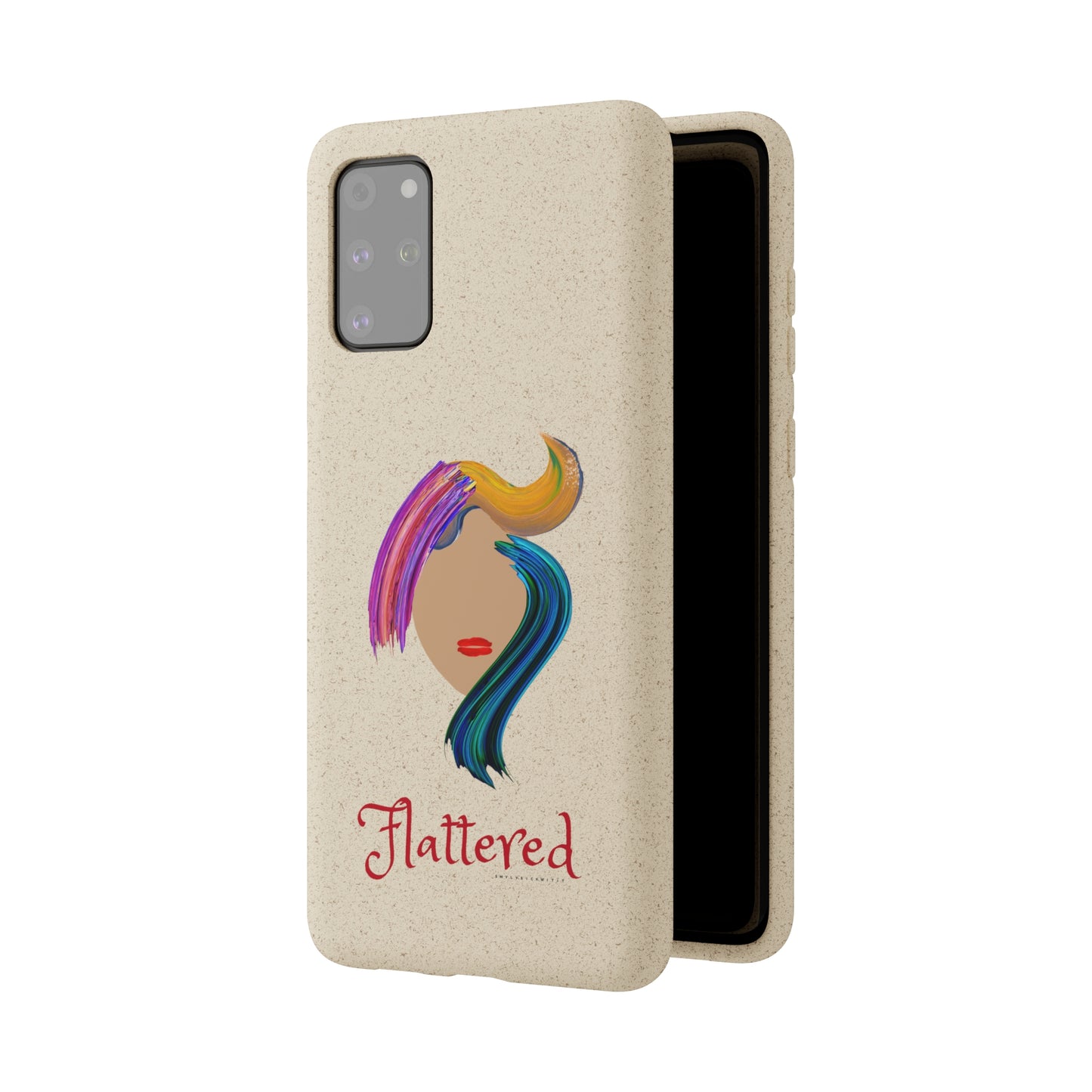 Flattered Biodegradable Cases