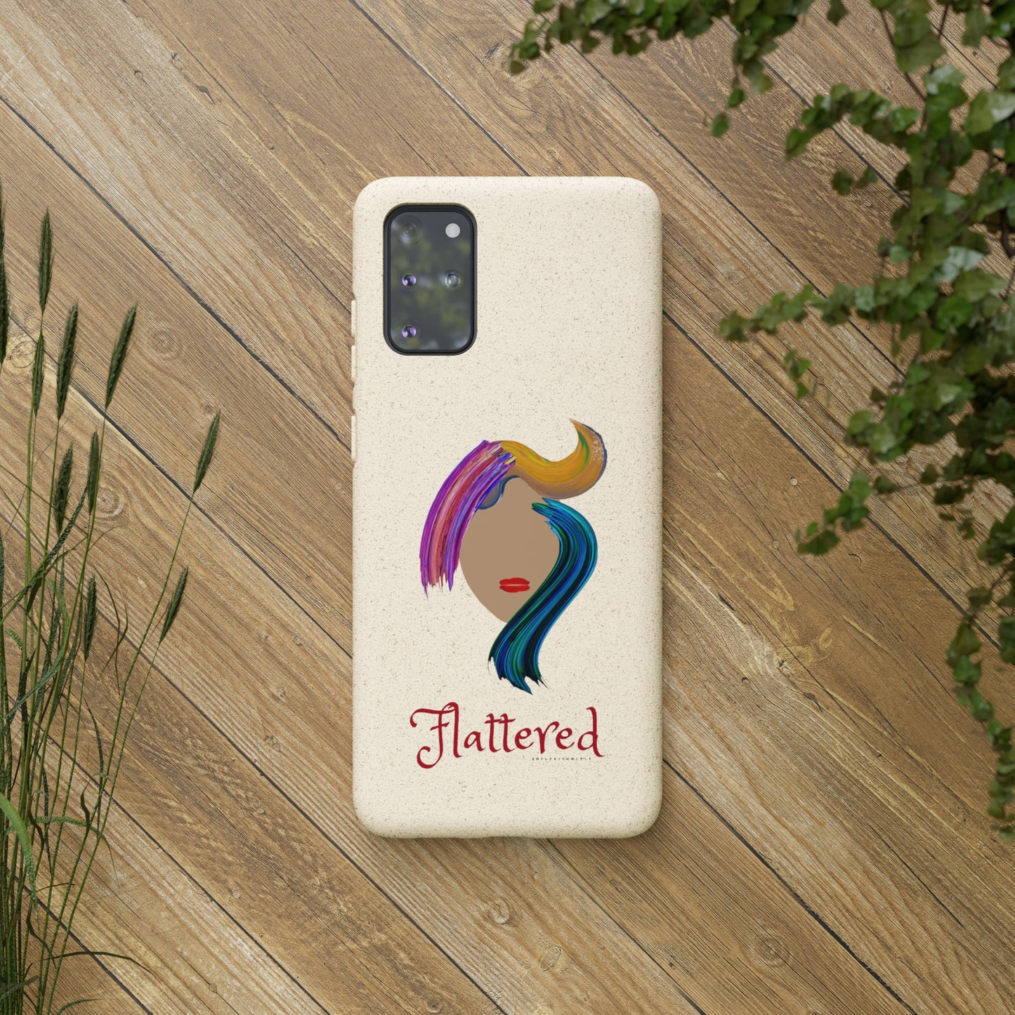 Flattered Biodegradable Cases