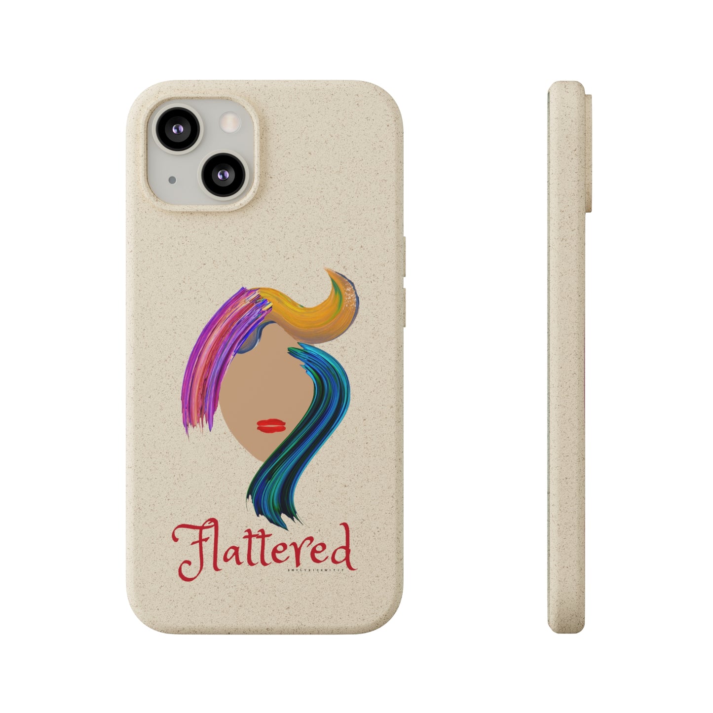 Flattered Biodegradable Cases