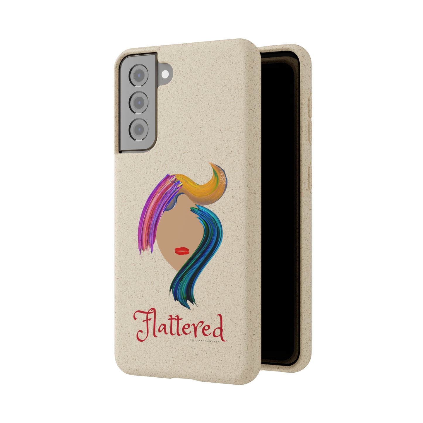 Flattered Biodegradable Cases