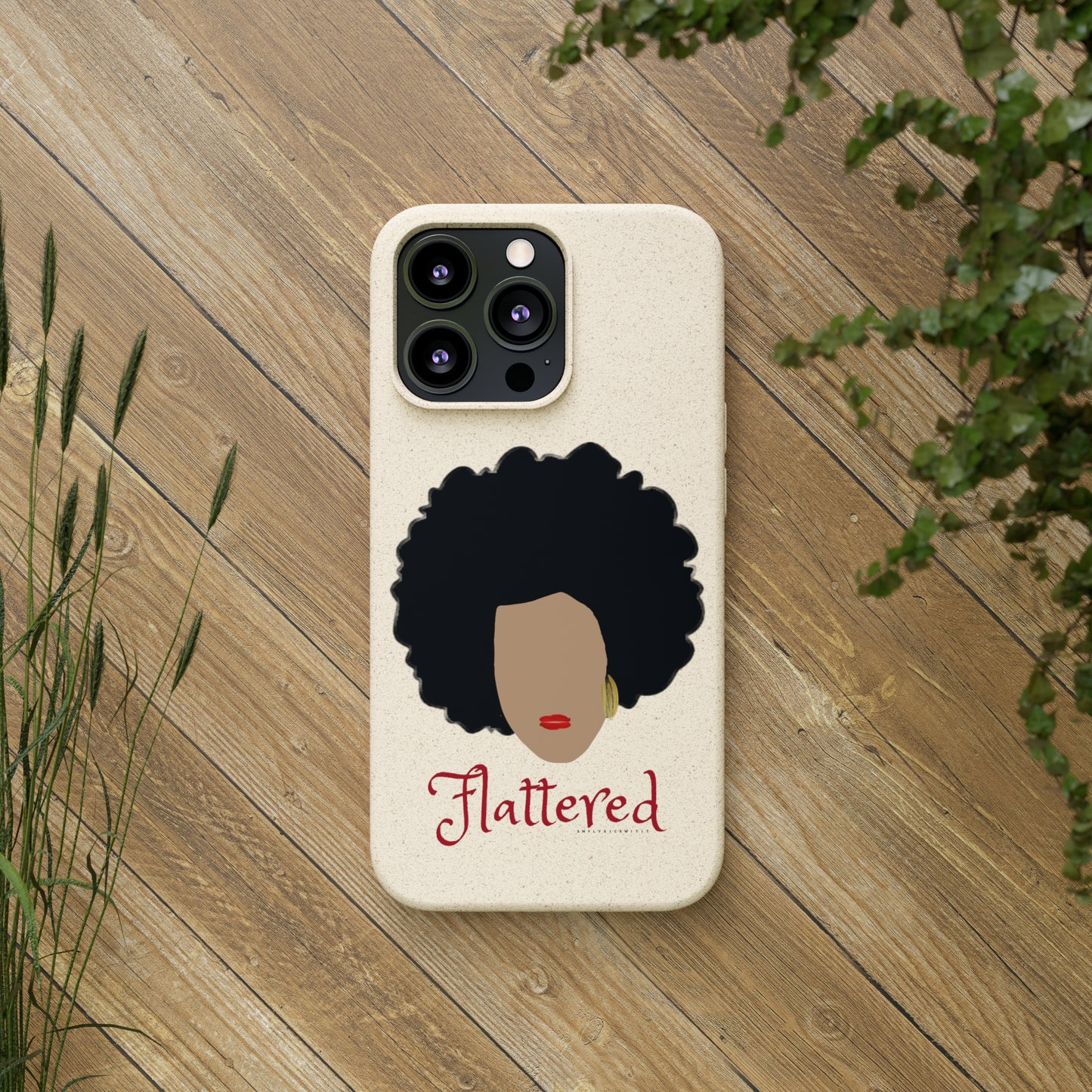 Flattered Biodegradable Cases