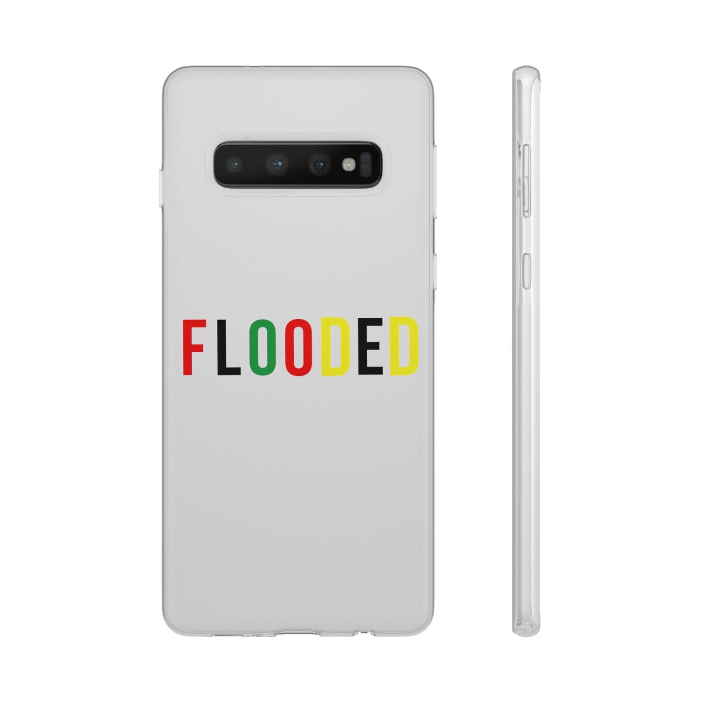 Flooded letters Flexi Cases