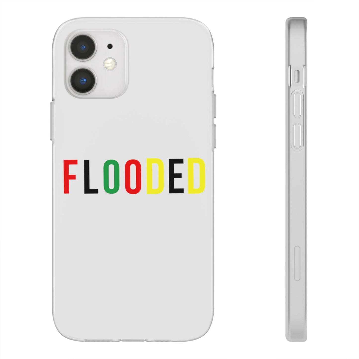 Flooded letters Flexi Cases