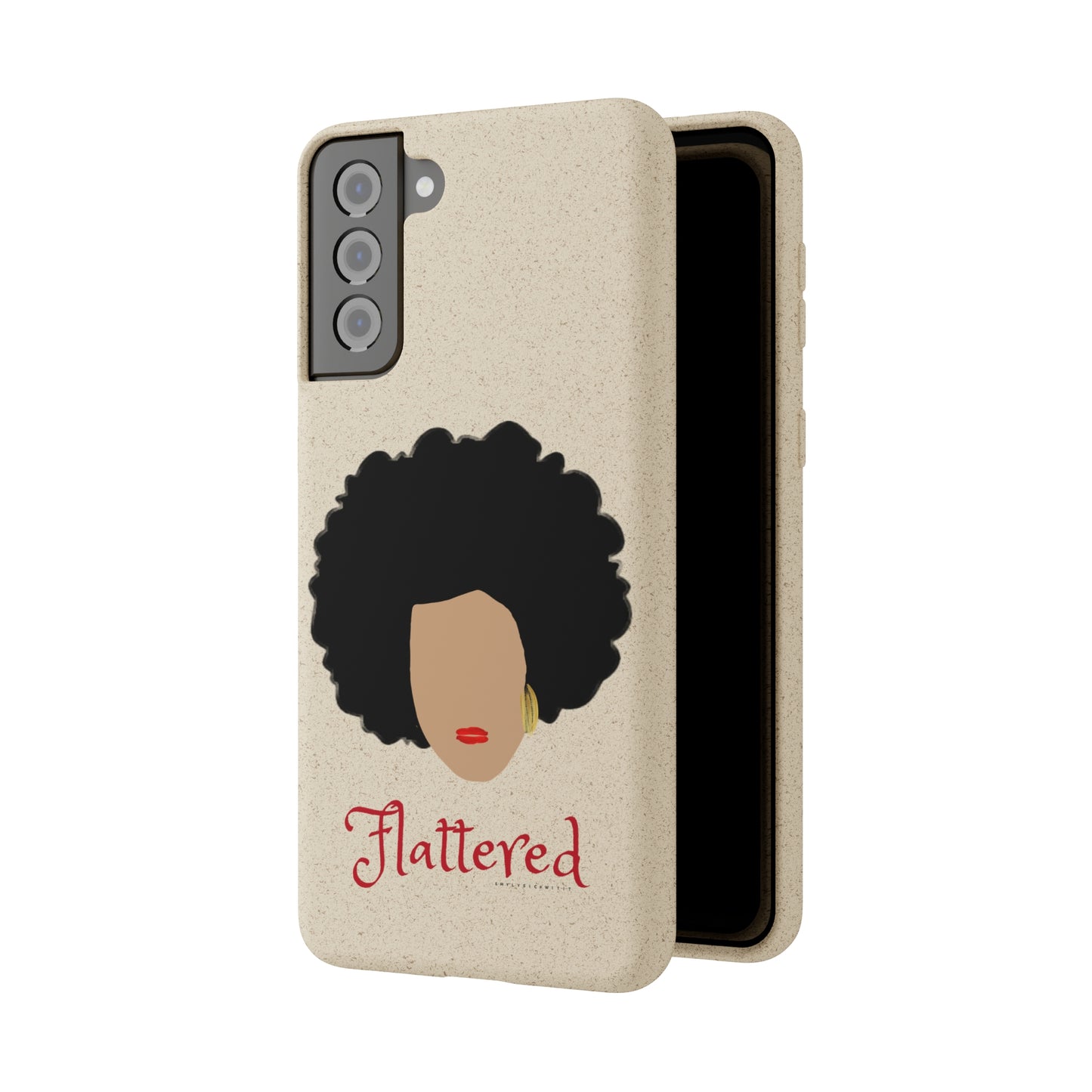 Flattered Biodegradable Cases