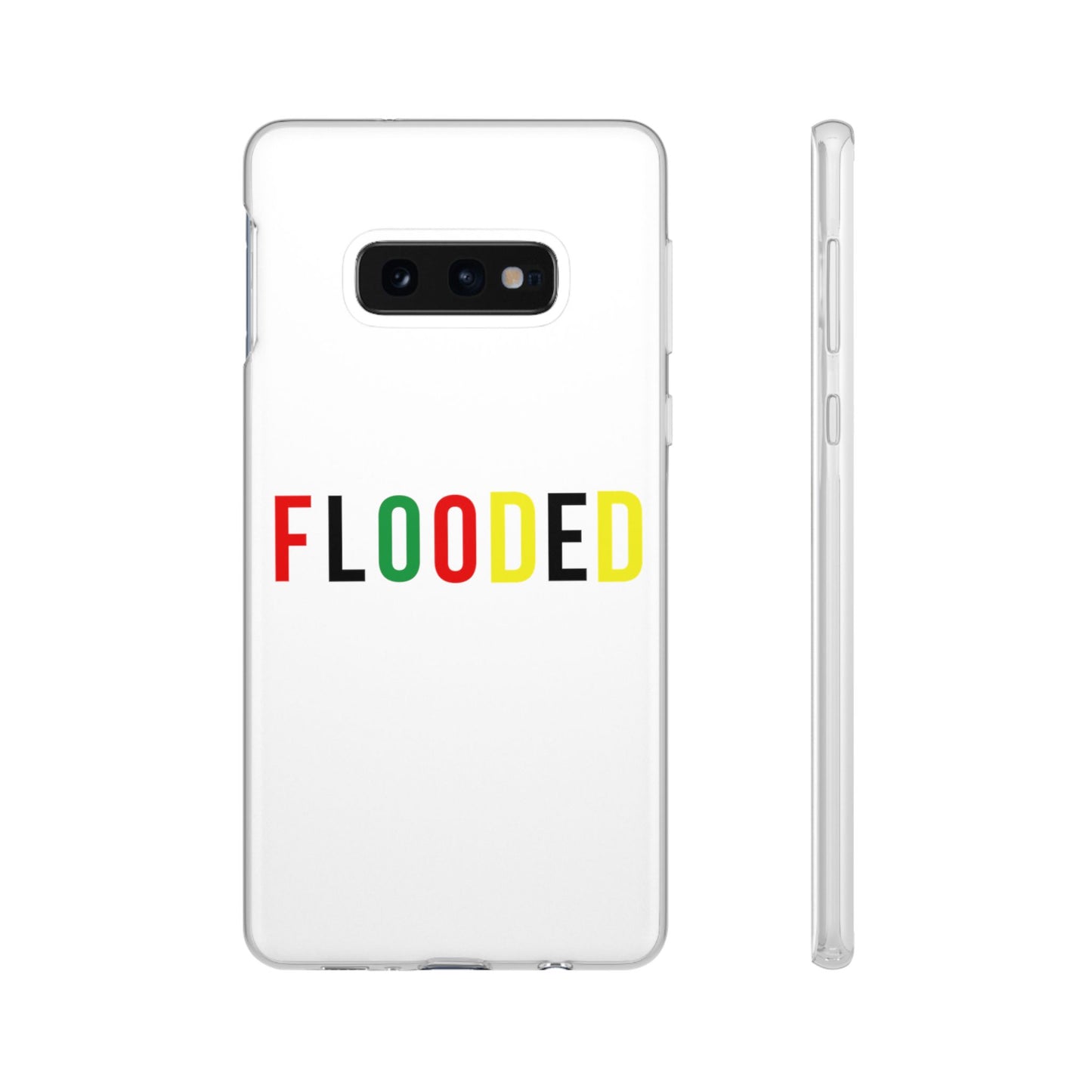 Flooded letters Flexi Cases