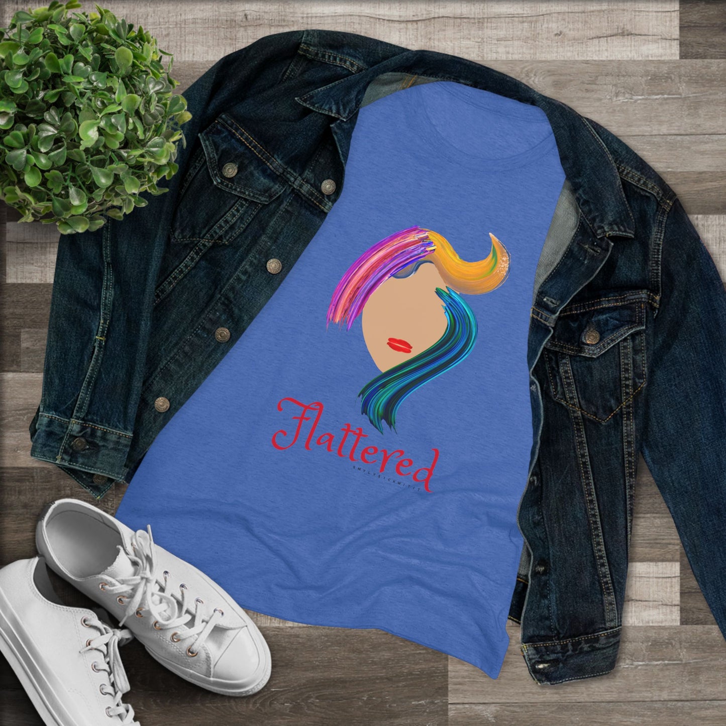 Flattered Women's Triblend Tee