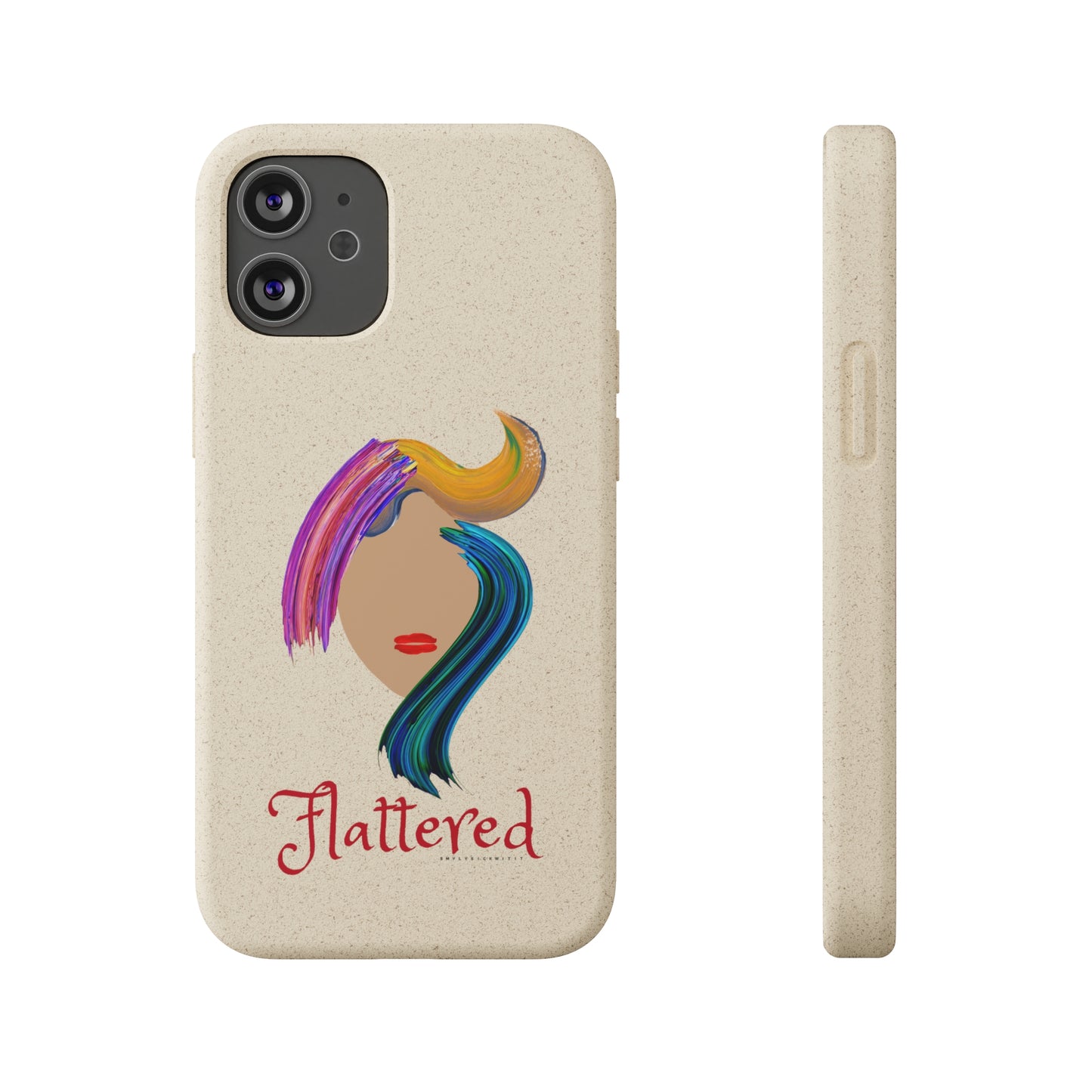 Flattered Biodegradable Cases