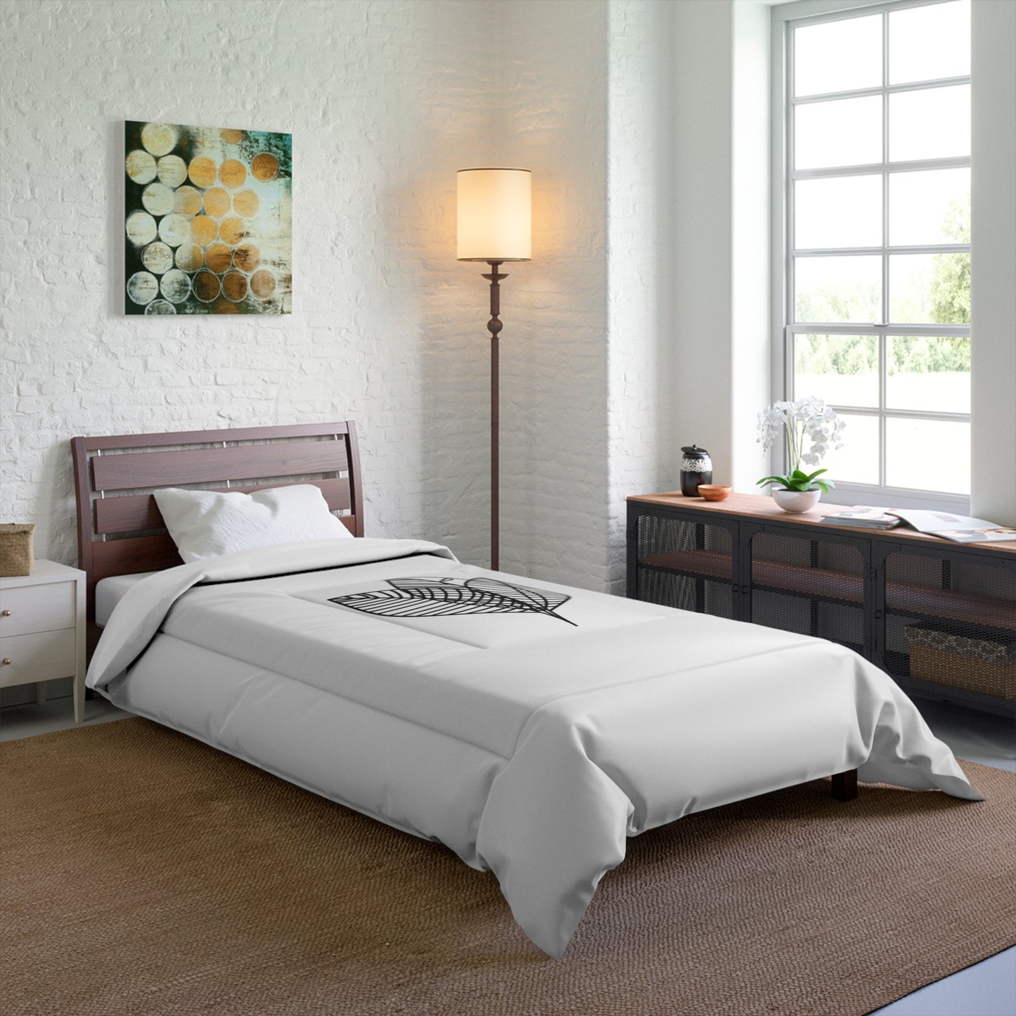 Flooded Flower Comforter
