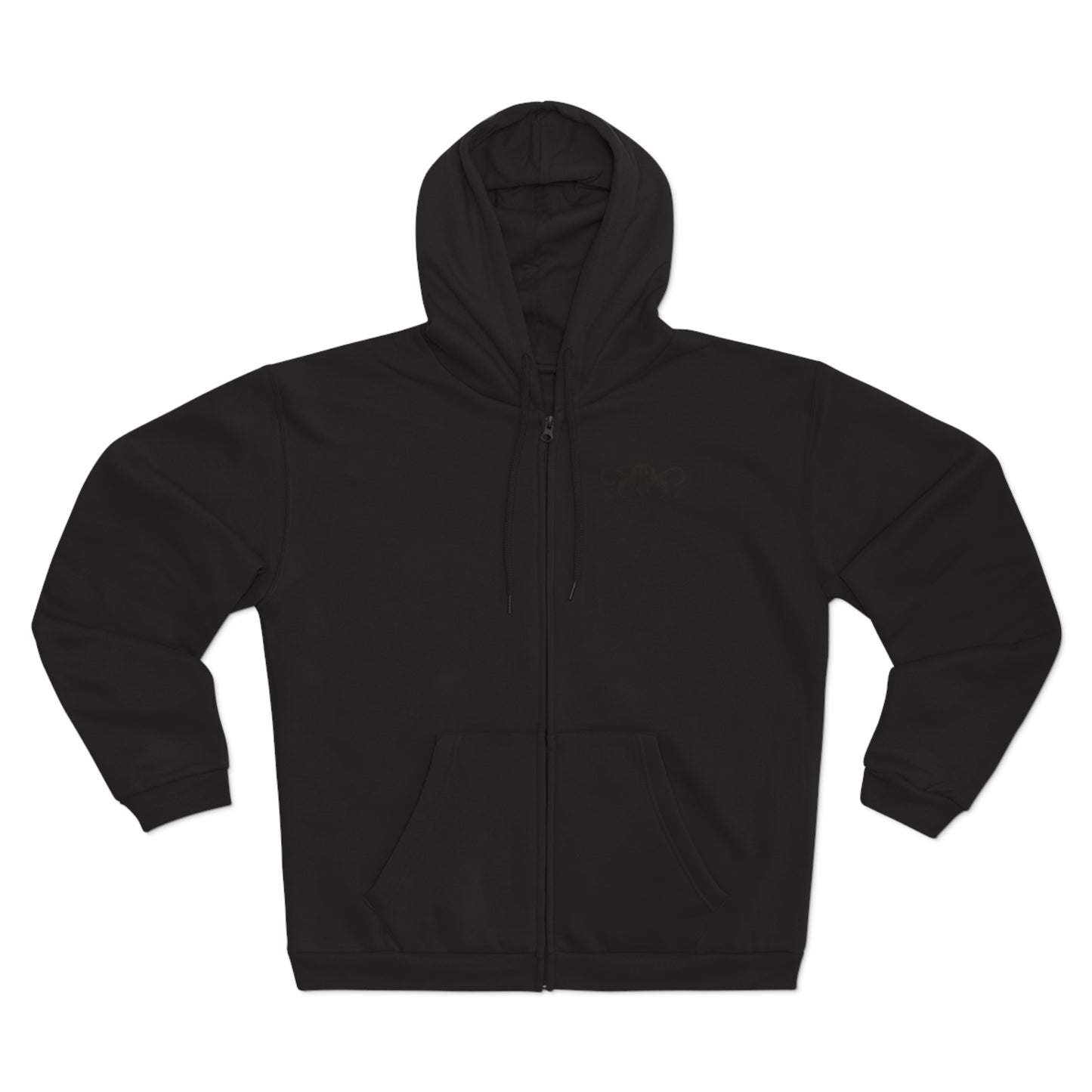JR Unisex Hooded Zip Sweatshirt with Octopus Design - Perfect for Aquatic Lovers