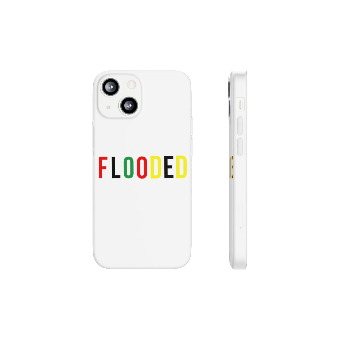 Flooded letters Flexi Cases