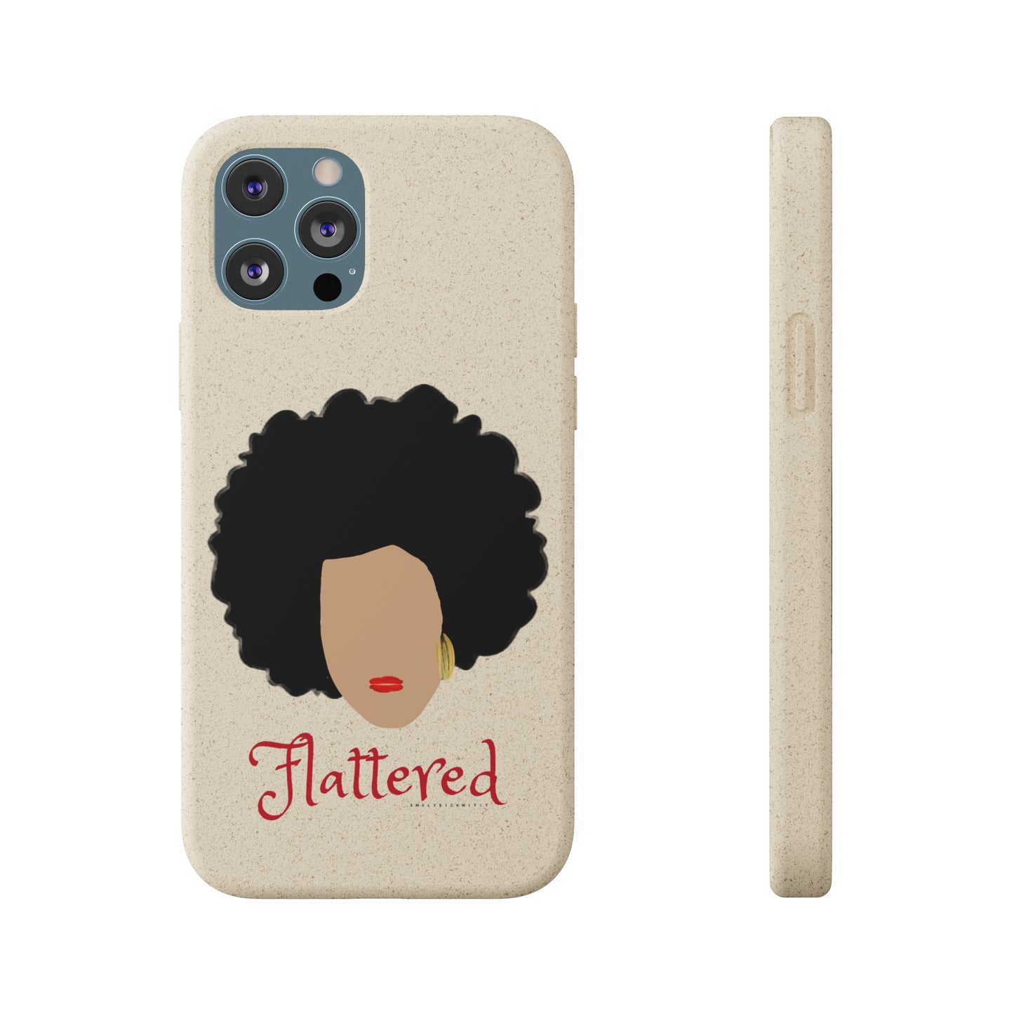 Flattered Biodegradable Cases