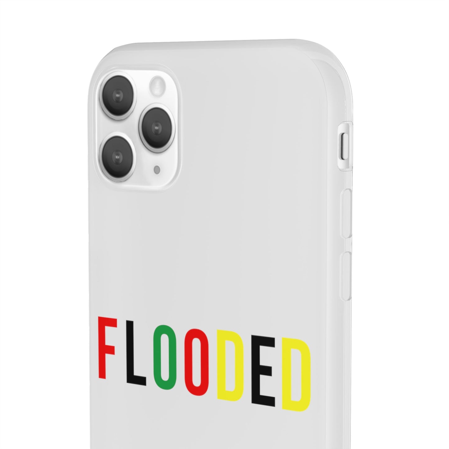 Flooded letters Flexi Cases