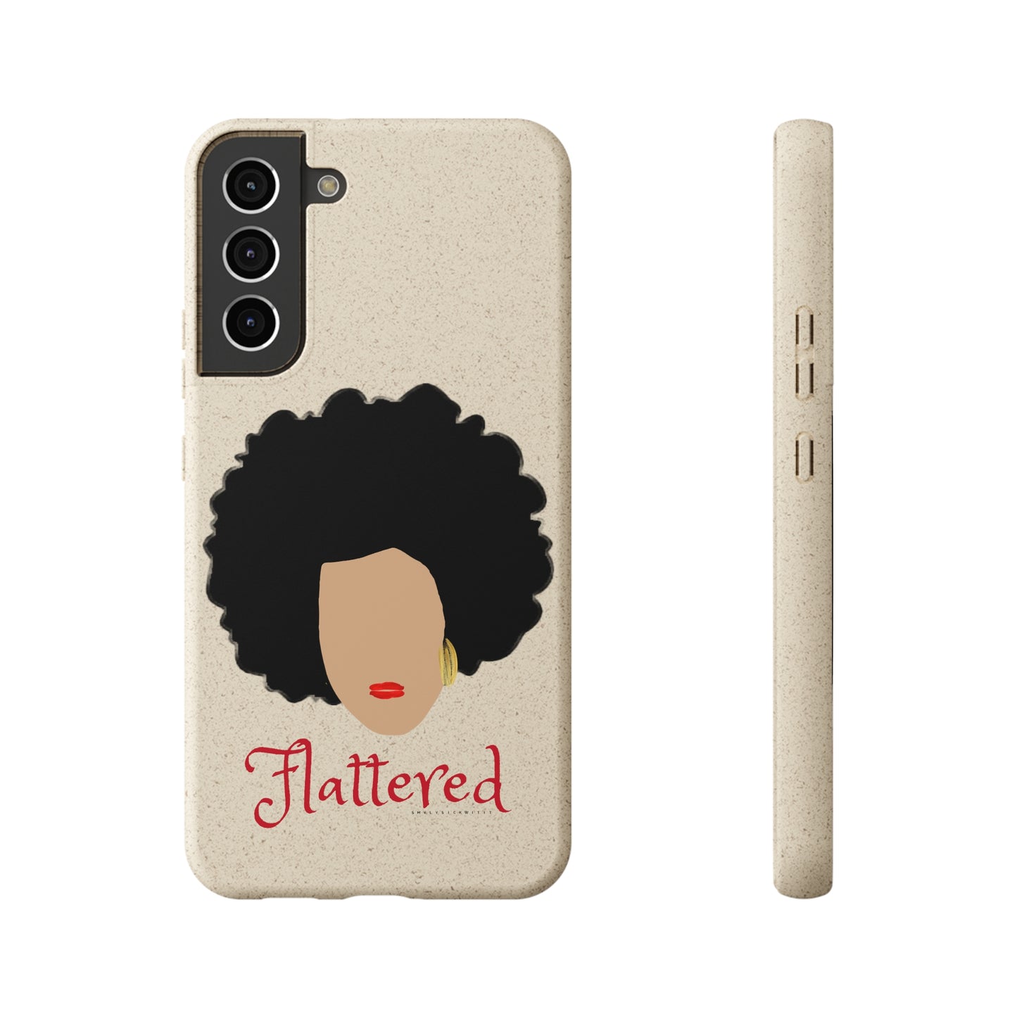 Flattered Biodegradable Cases