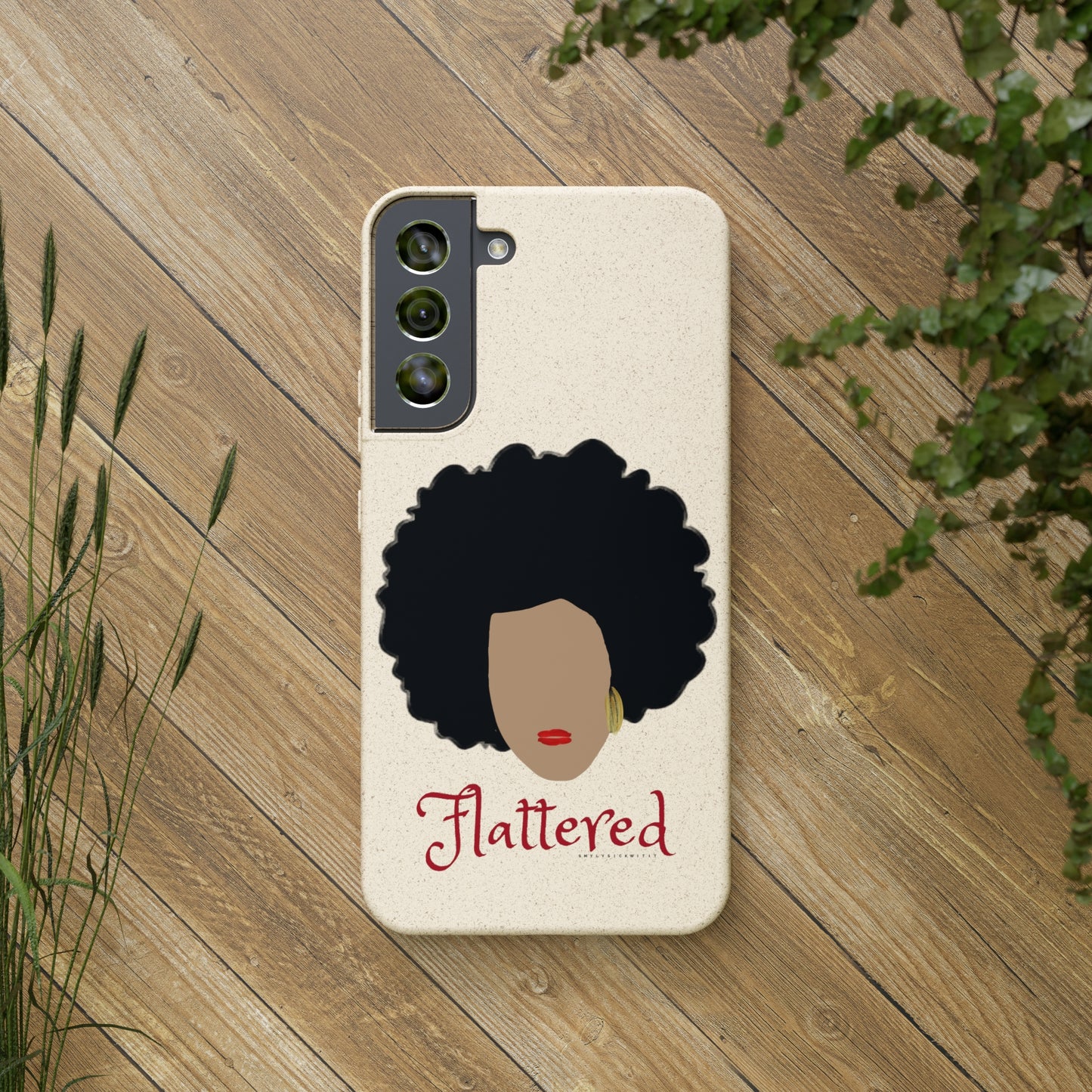Flattered Biodegradable Cases