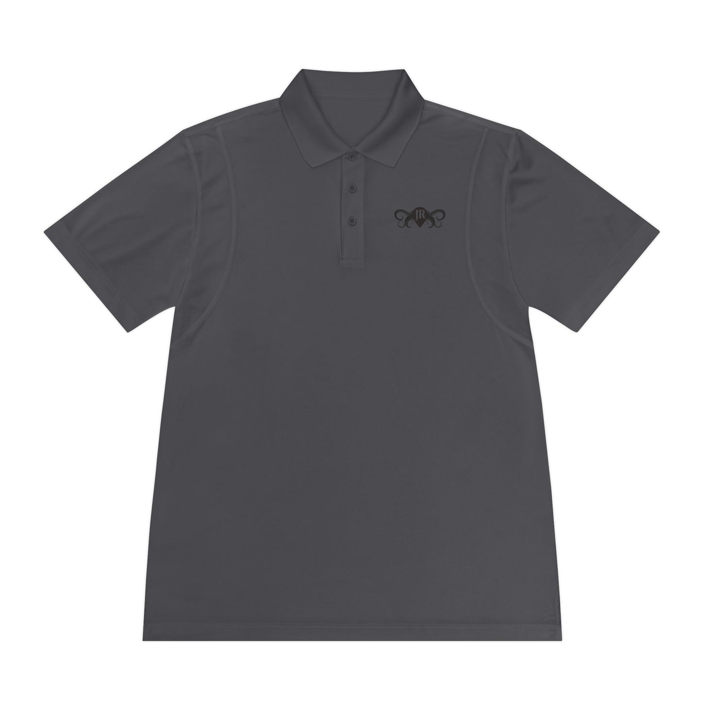 JR Men's Sport Polo Shirt - Classic White with Stylish Logo