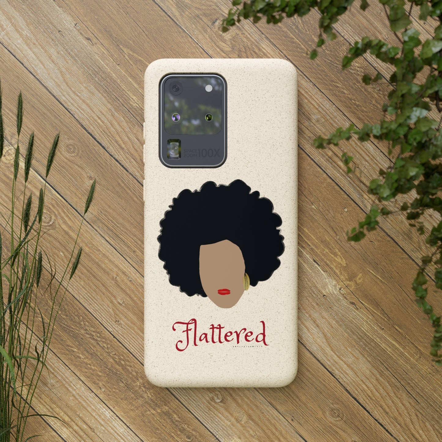 Flattered Biodegradable Cases