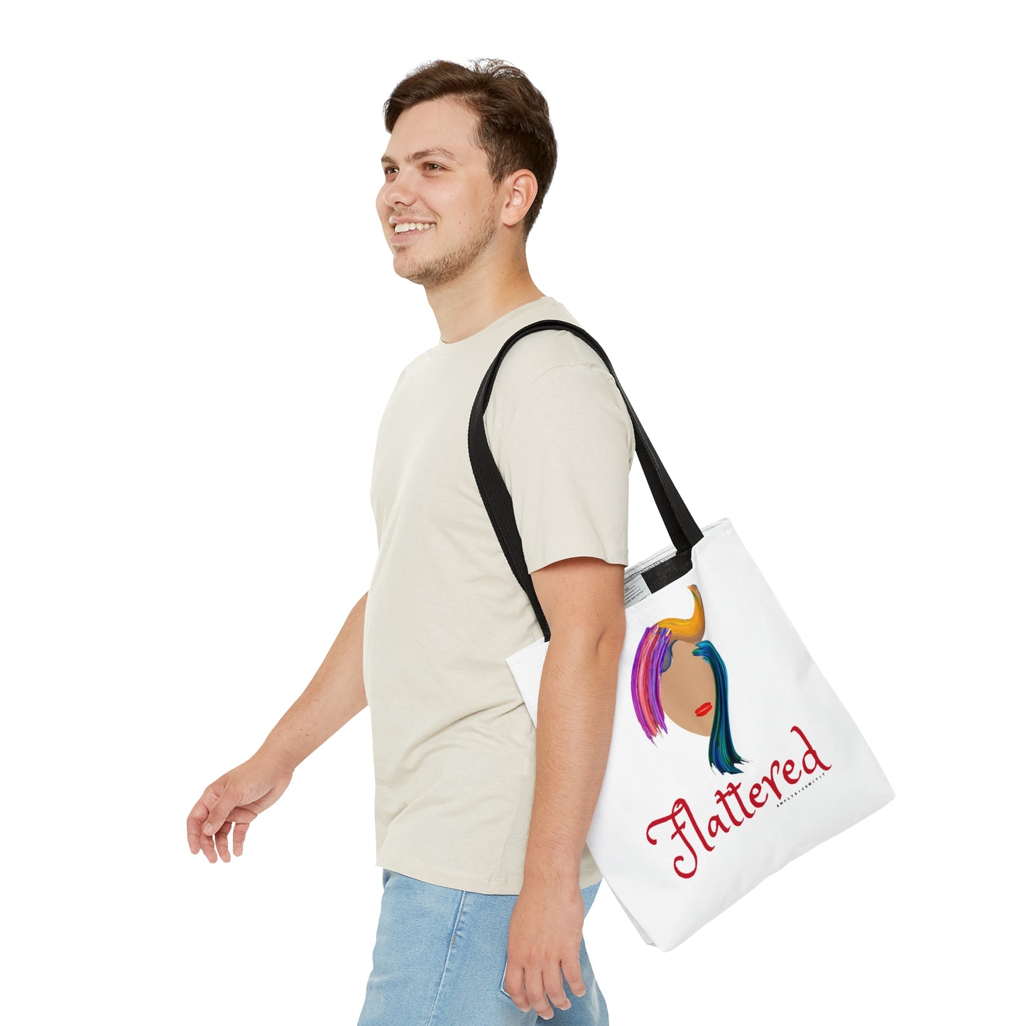 Flattered Tote Bag