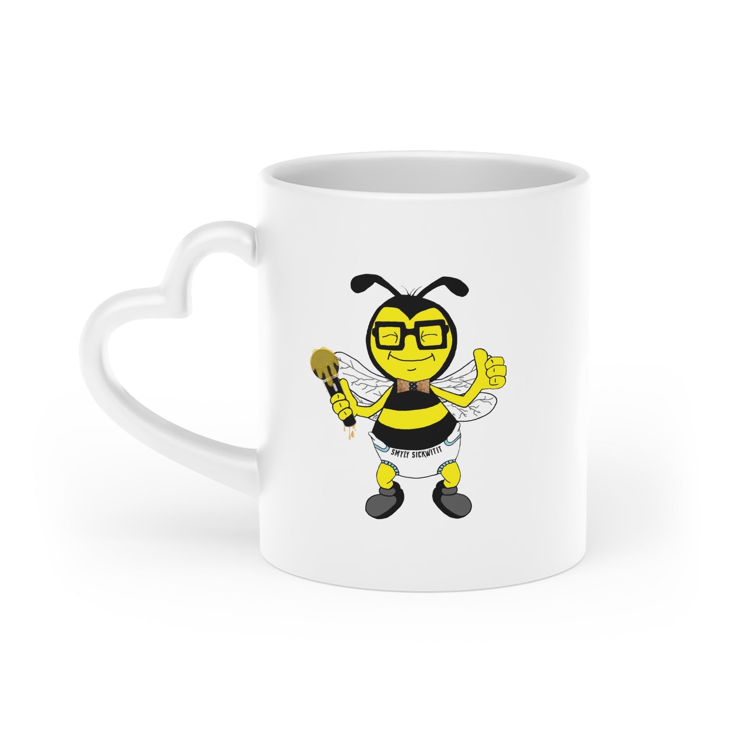 Heart-Shaped Mug