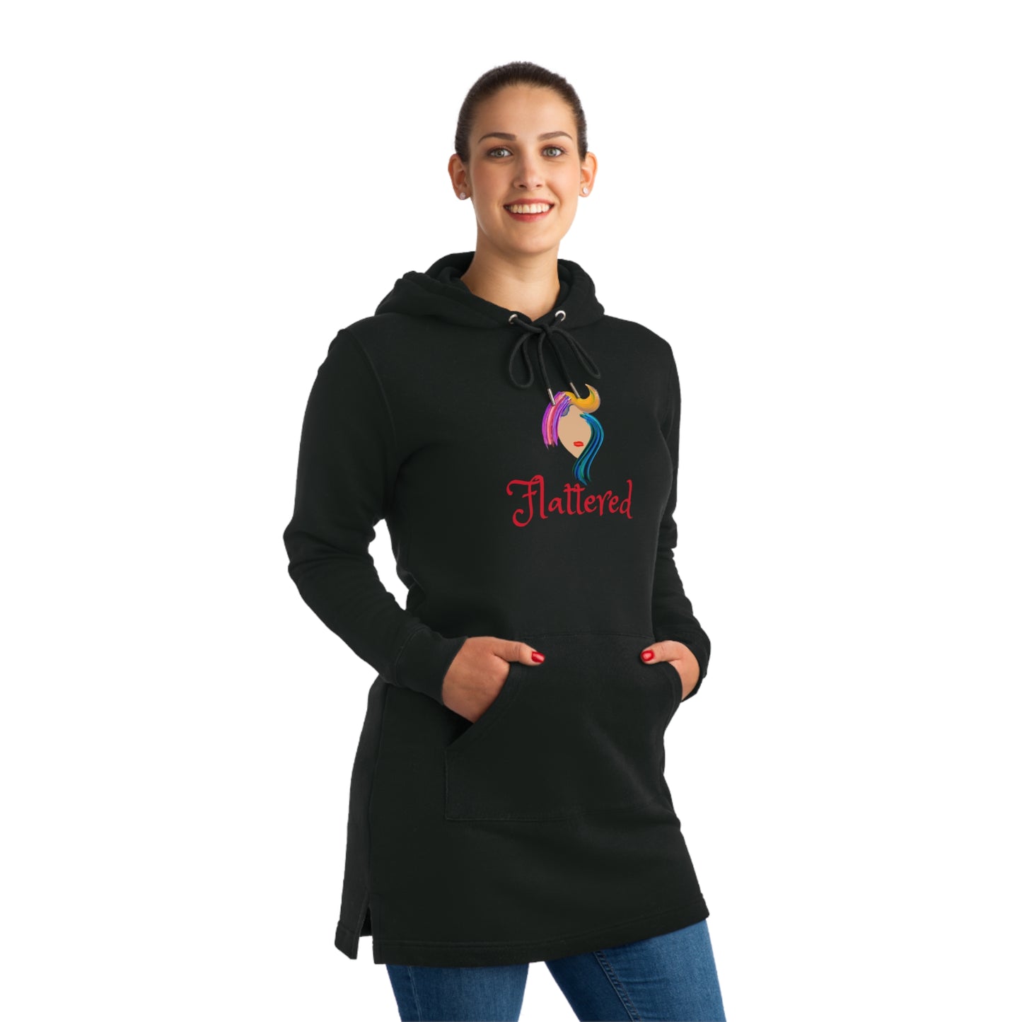 Flattered Streeter Hoodie Dress