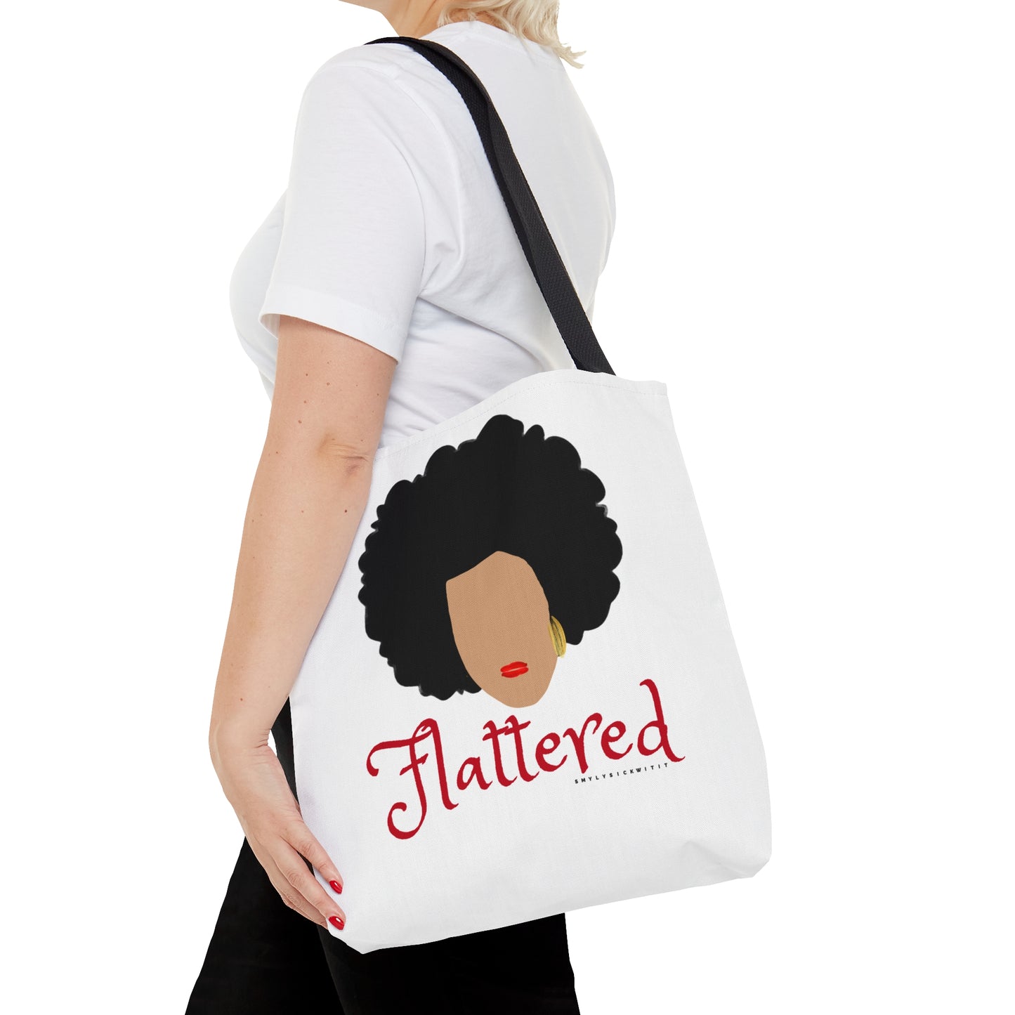 Flattered Tote Bag