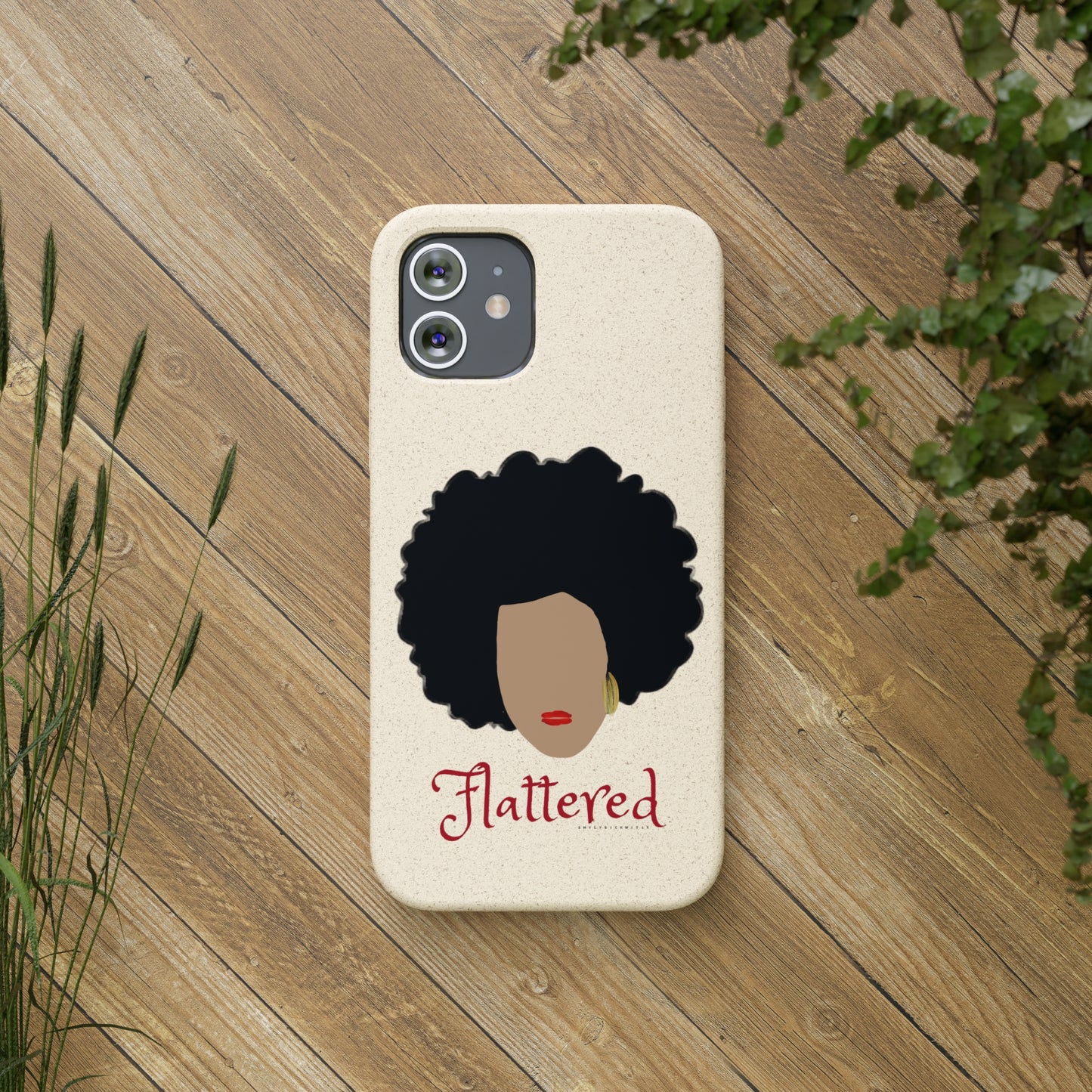 Flattered Biodegradable Cases