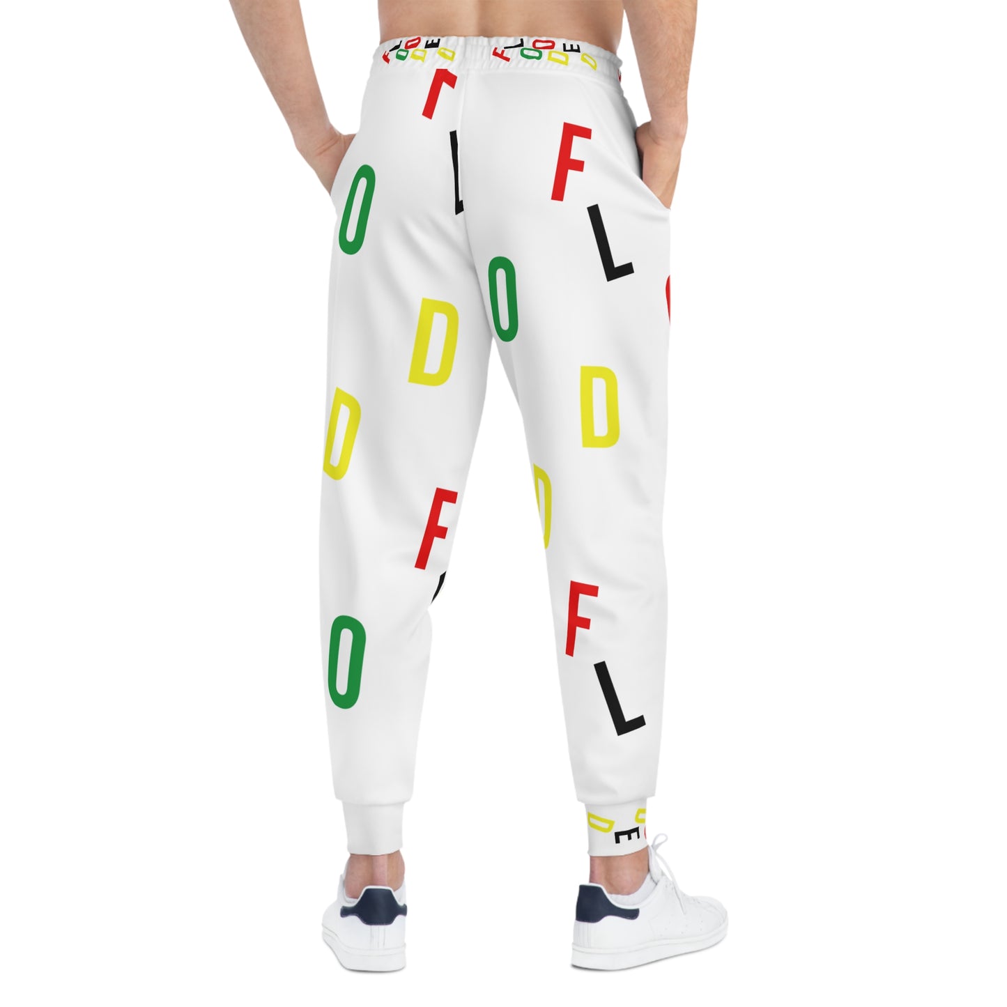 Most Flooded Letter Athletic Joggers