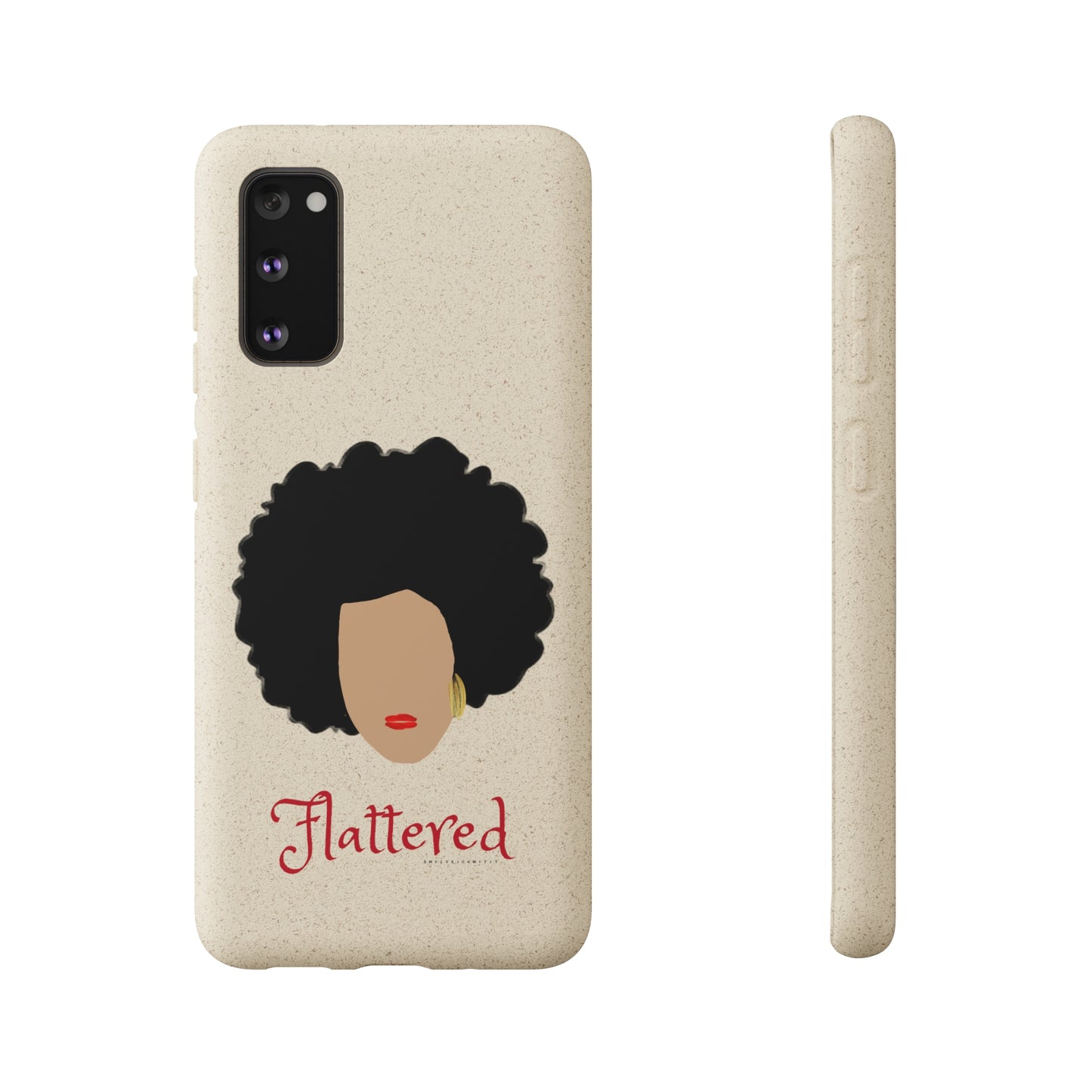 Flattered Biodegradable Cases