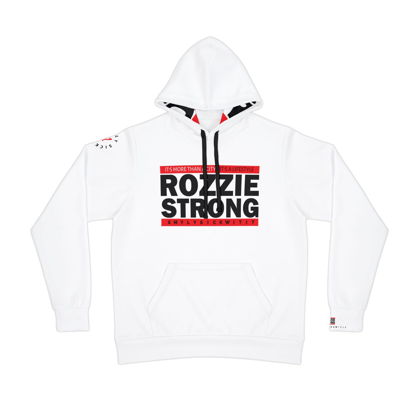 ROZZIE STRONG Athletic Hoodie Sickwitit Edition