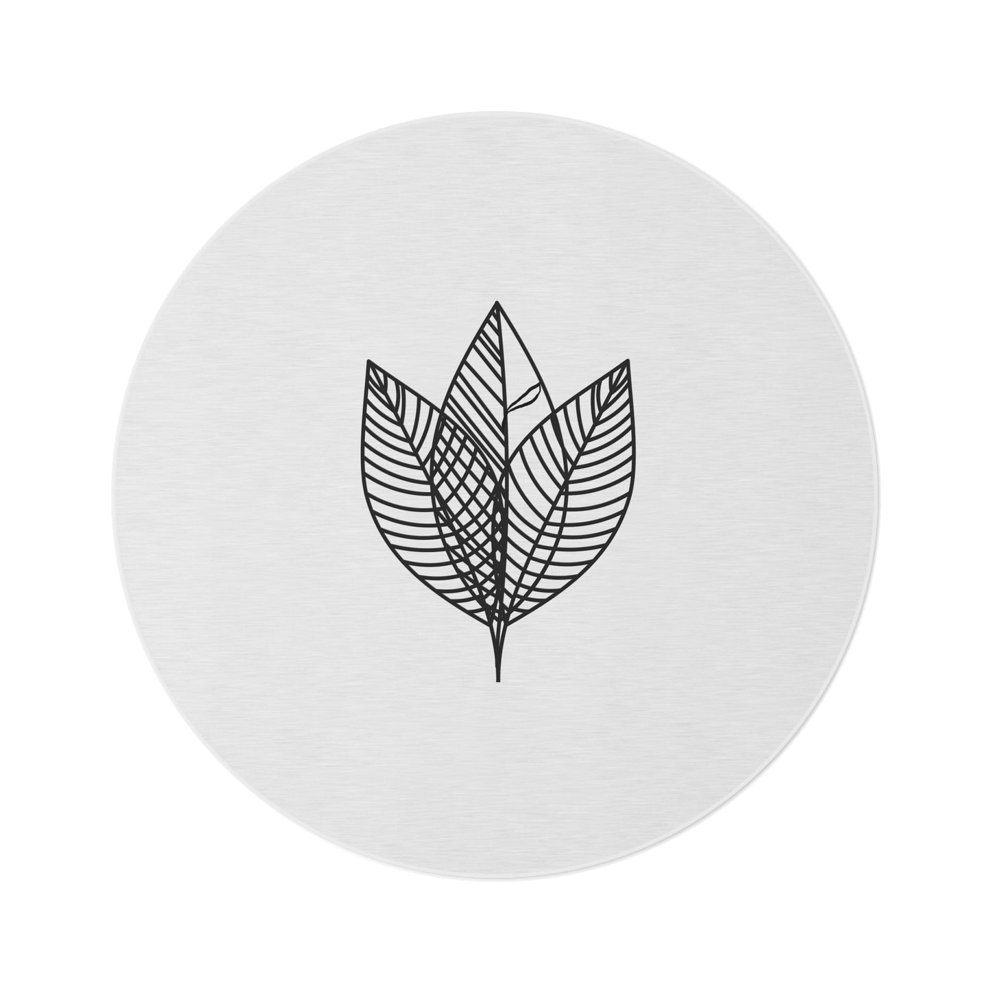Flooded Flower Round Rug