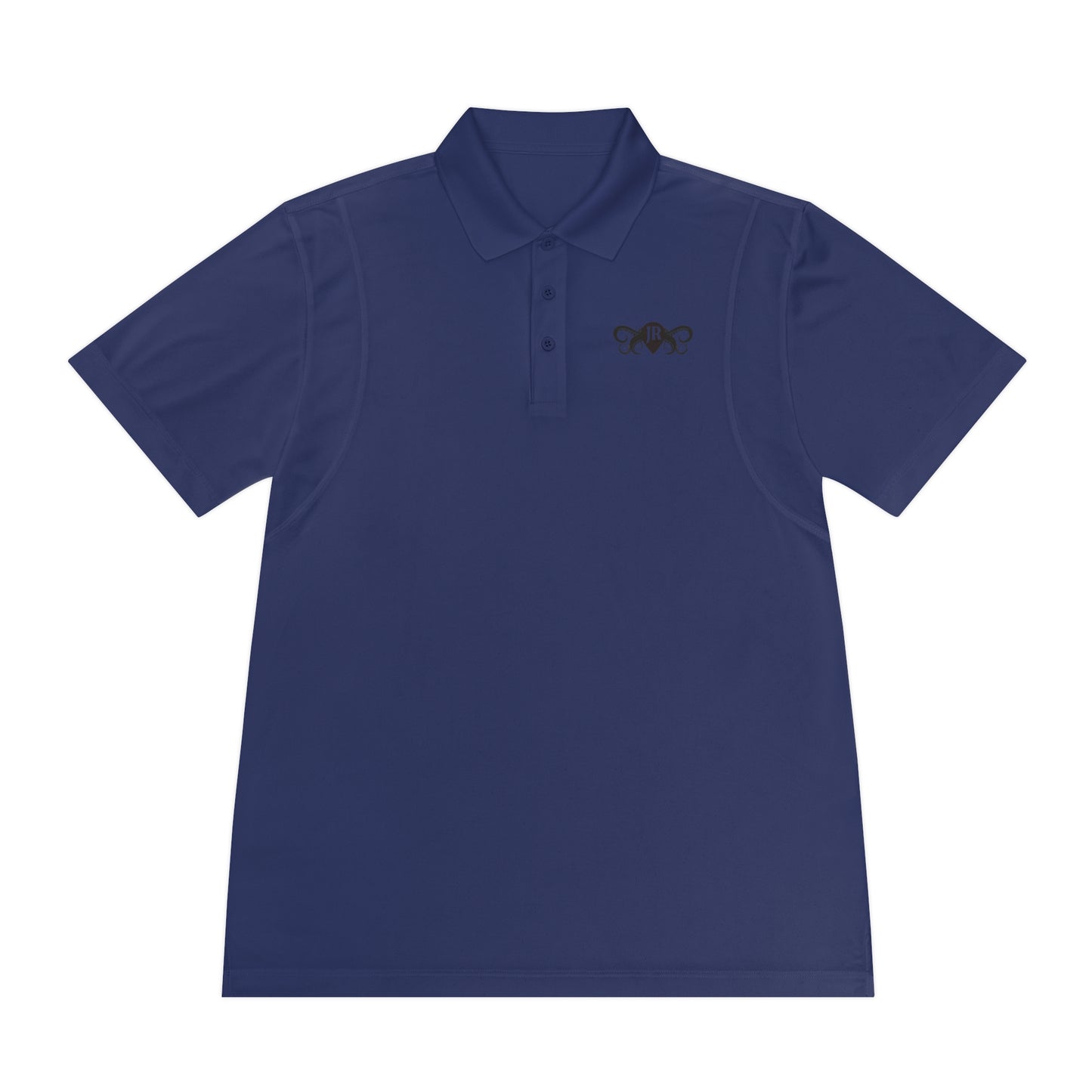 JR Men's Sport Polo Shirt - Classic White with Stylish Logo