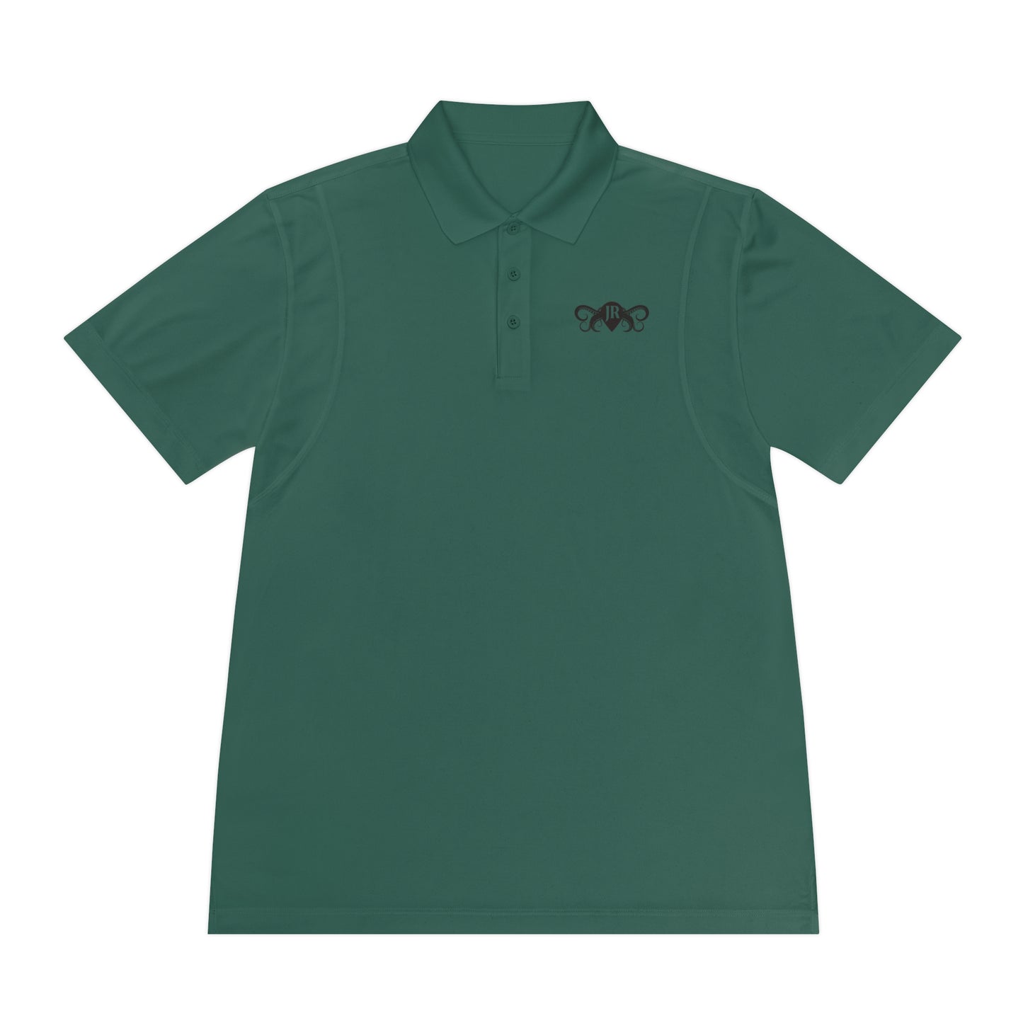 JR Men's Sport Polo Shirt - Classic White with Stylish Logo