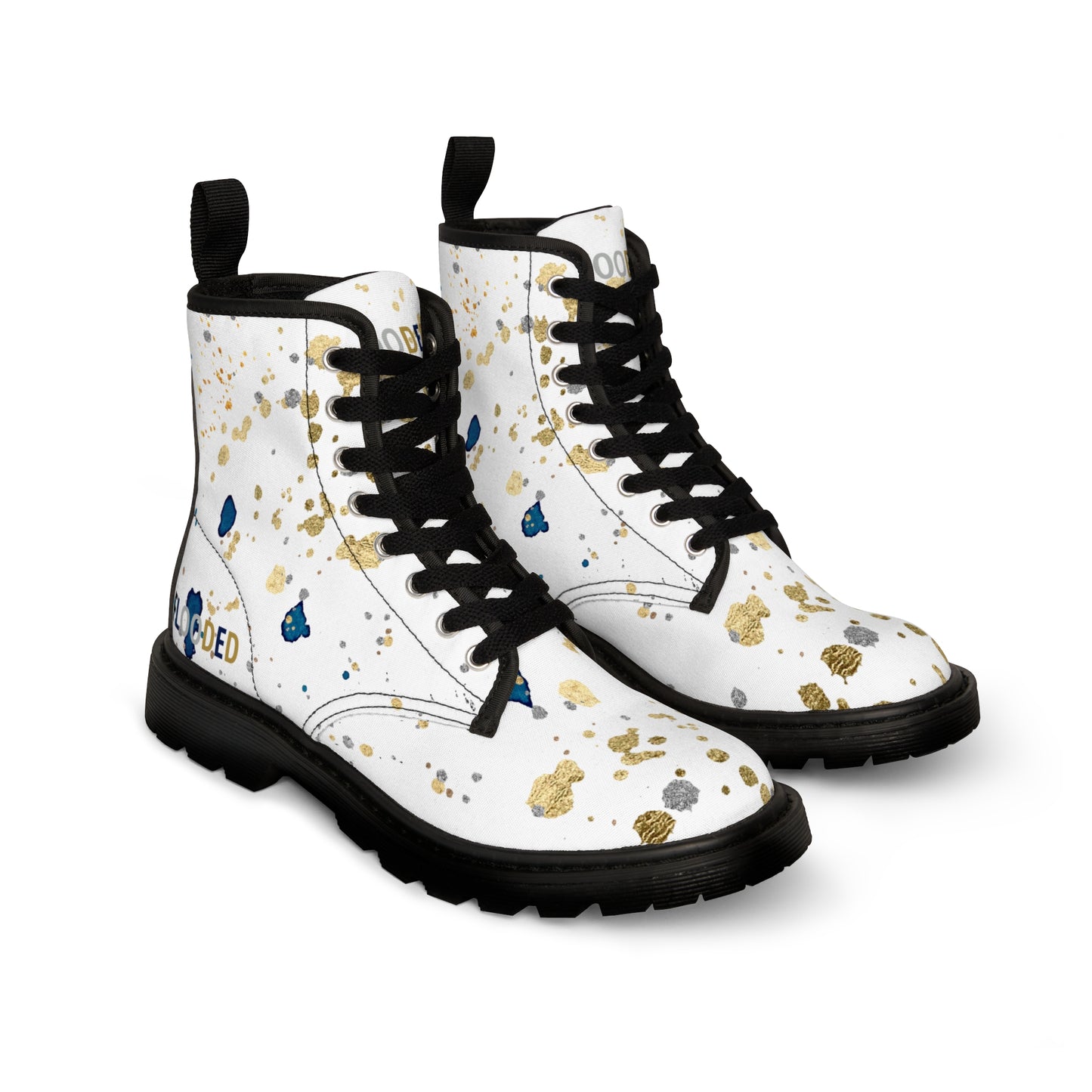 Flooded Splash Women's Canvas Boots
