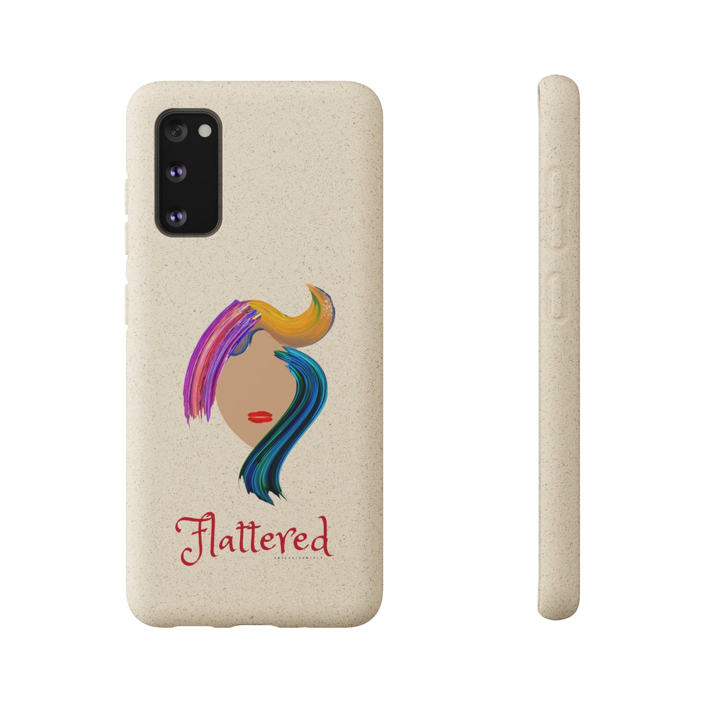 Flattered Biodegradable Cases