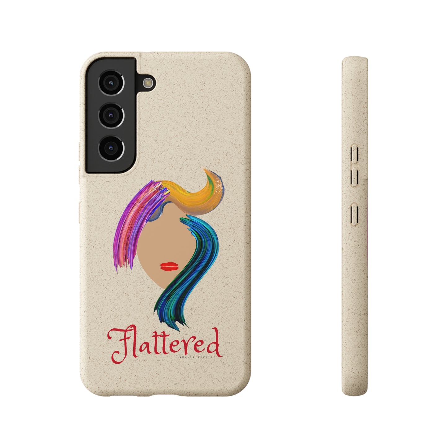 Flattered Biodegradable Cases