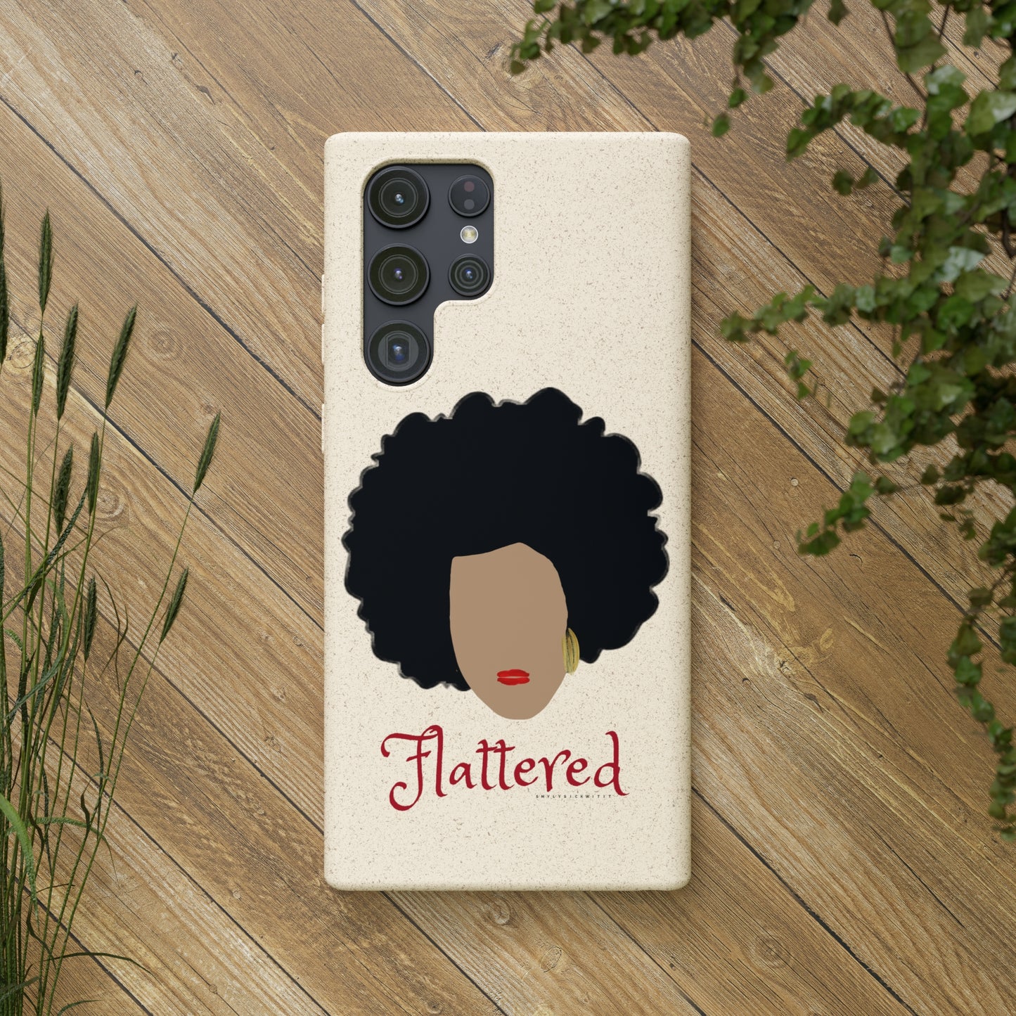 Flattered Biodegradable Cases