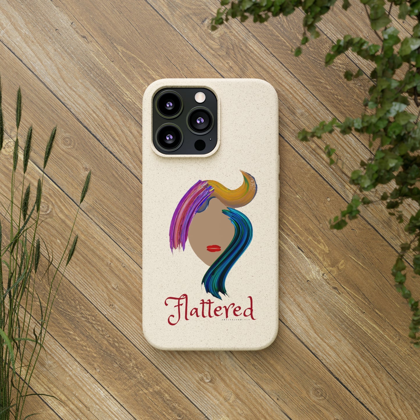 Flattered Biodegradable Cases