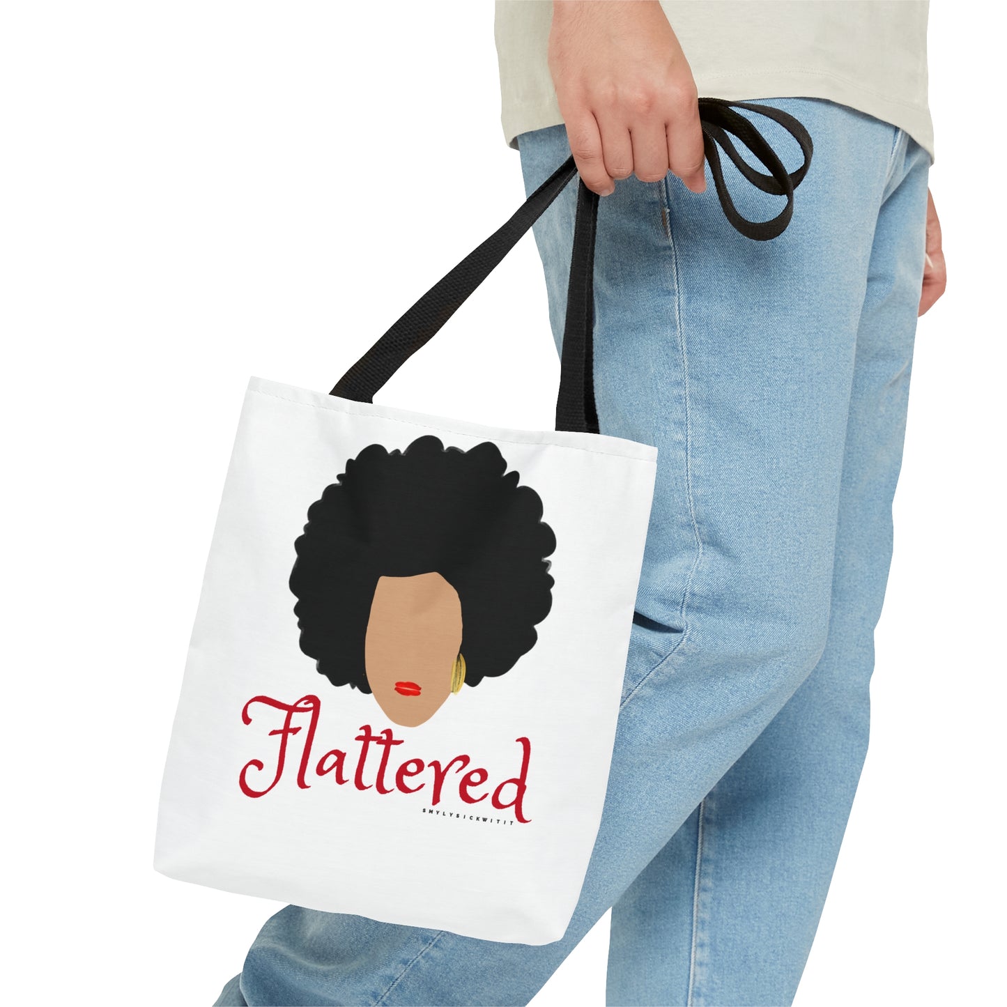 Flattered Tote Bag