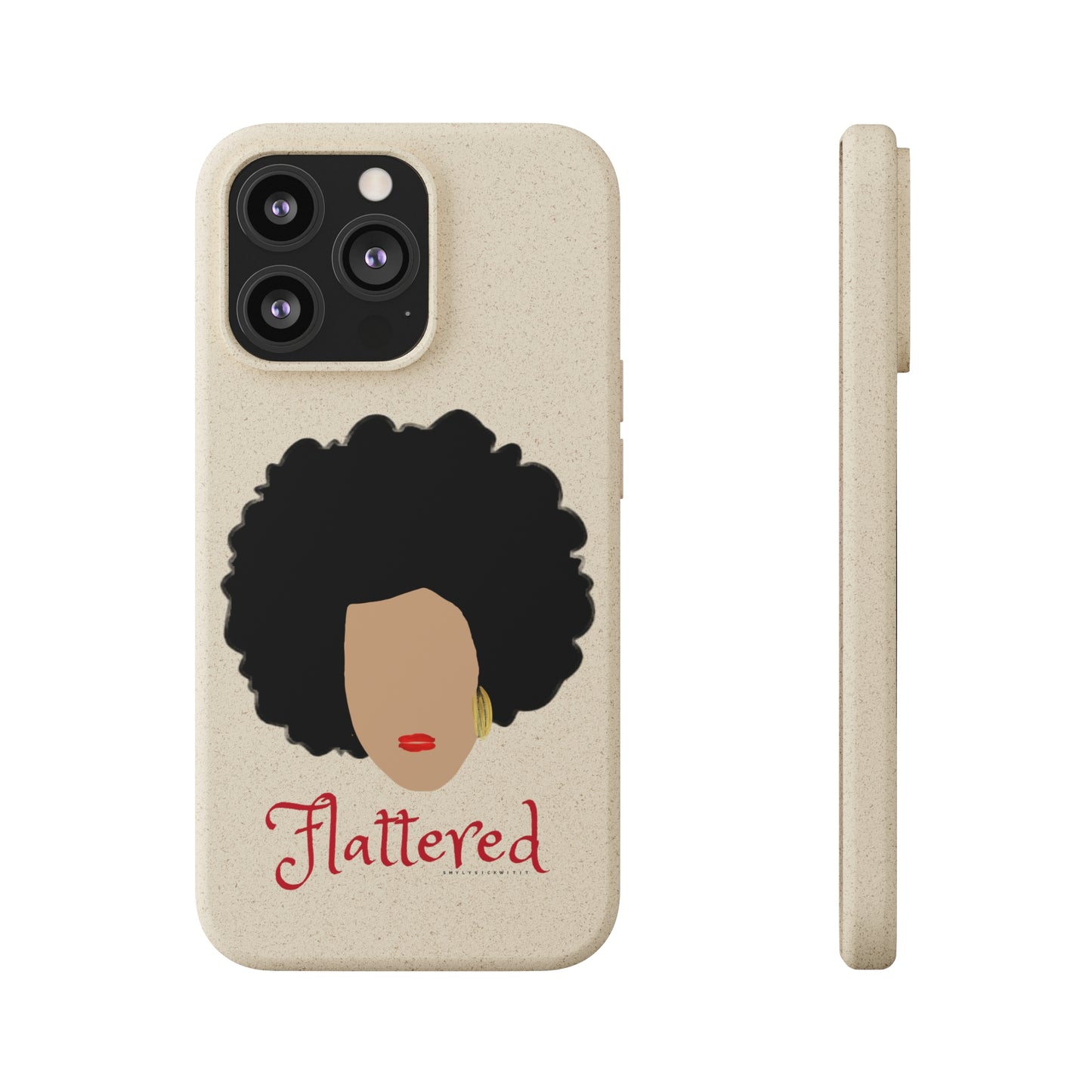 Flattered Biodegradable Cases