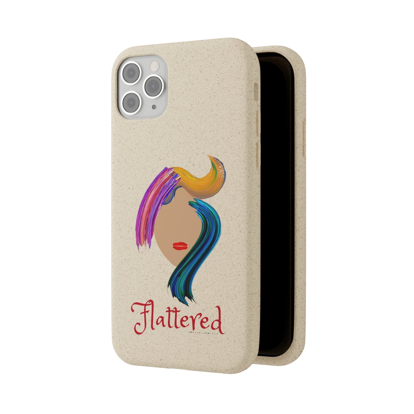 Flattered Biodegradable Cases