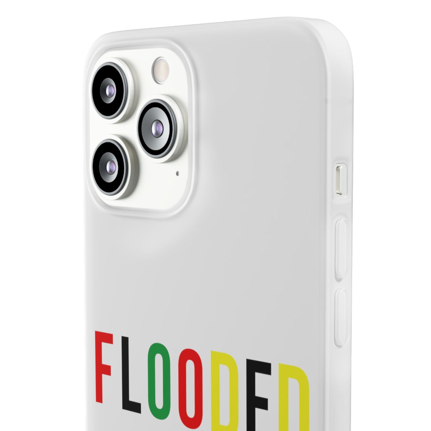 Flooded letters Flexi Cases