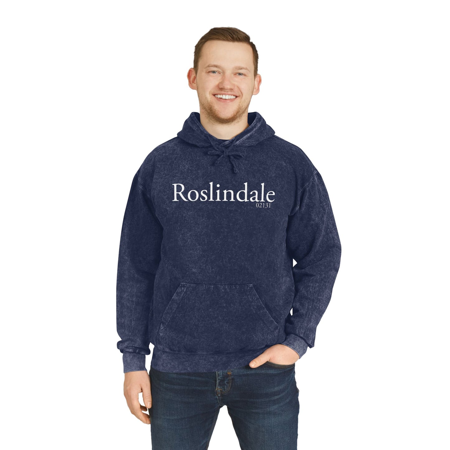 Roslindale Unisex Mineral Wash Hoodie