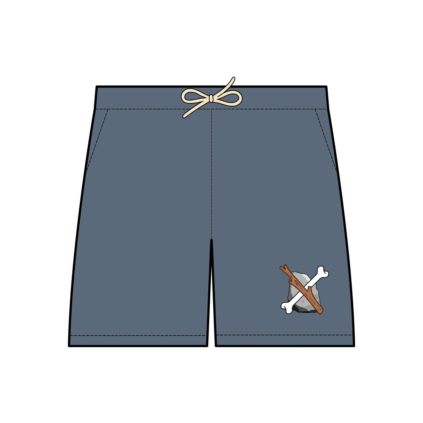 SSB Unisex Garment-Dyed Lightweight Fleece Sweat Shorts