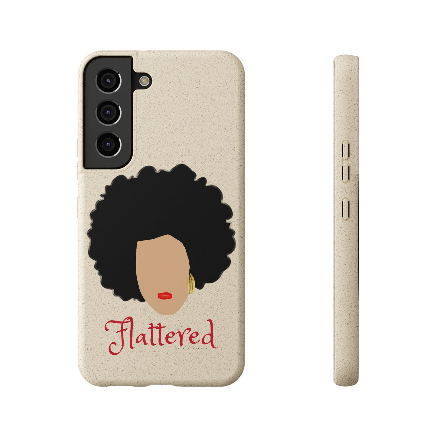 Flattered Biodegradable Cases