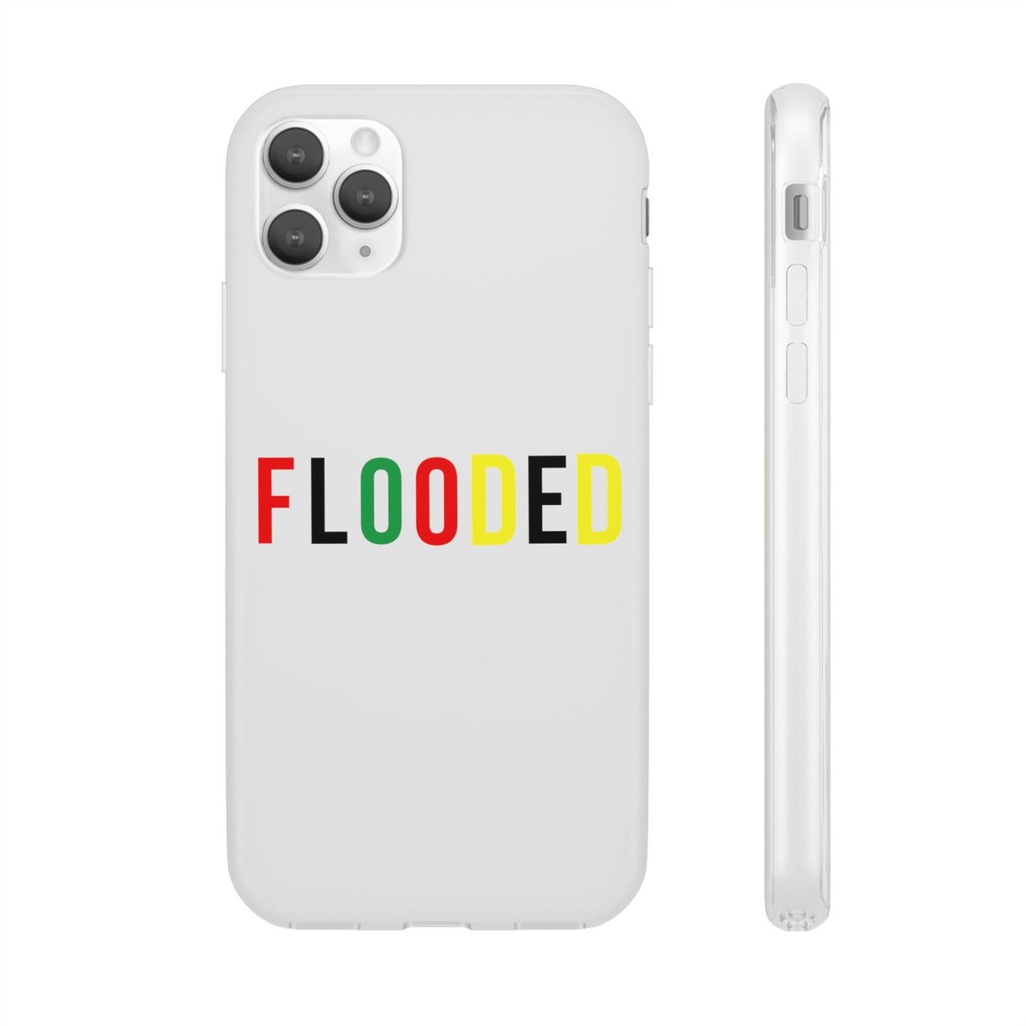Flooded letters Flexi Cases
