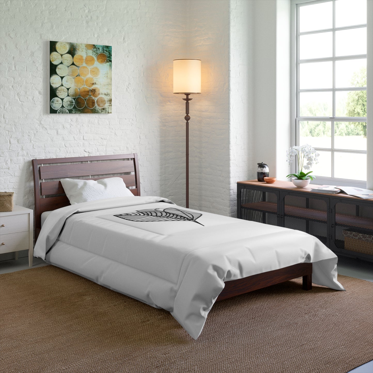 Flooded Flower Comforter
