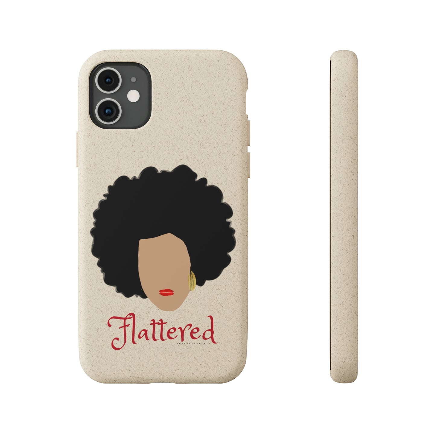 Flattered Biodegradable Cases