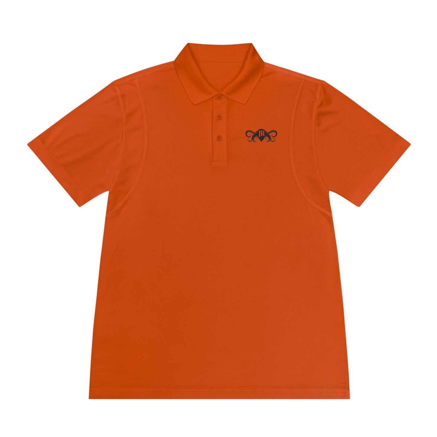 JR Men's Sport Polo Shirt - Classic White with Stylish Logo