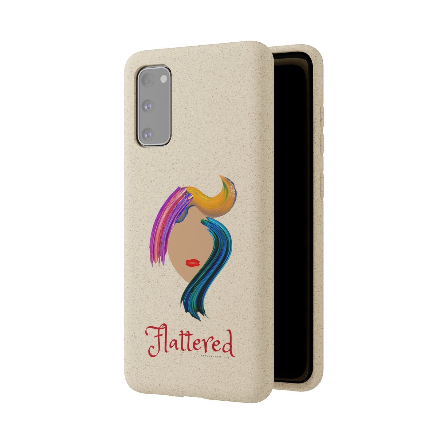 Flattered Biodegradable Cases