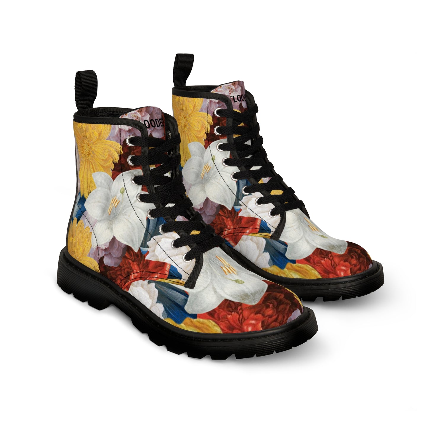 Flooded Vibes Sunny Side Women's Canvas Boots